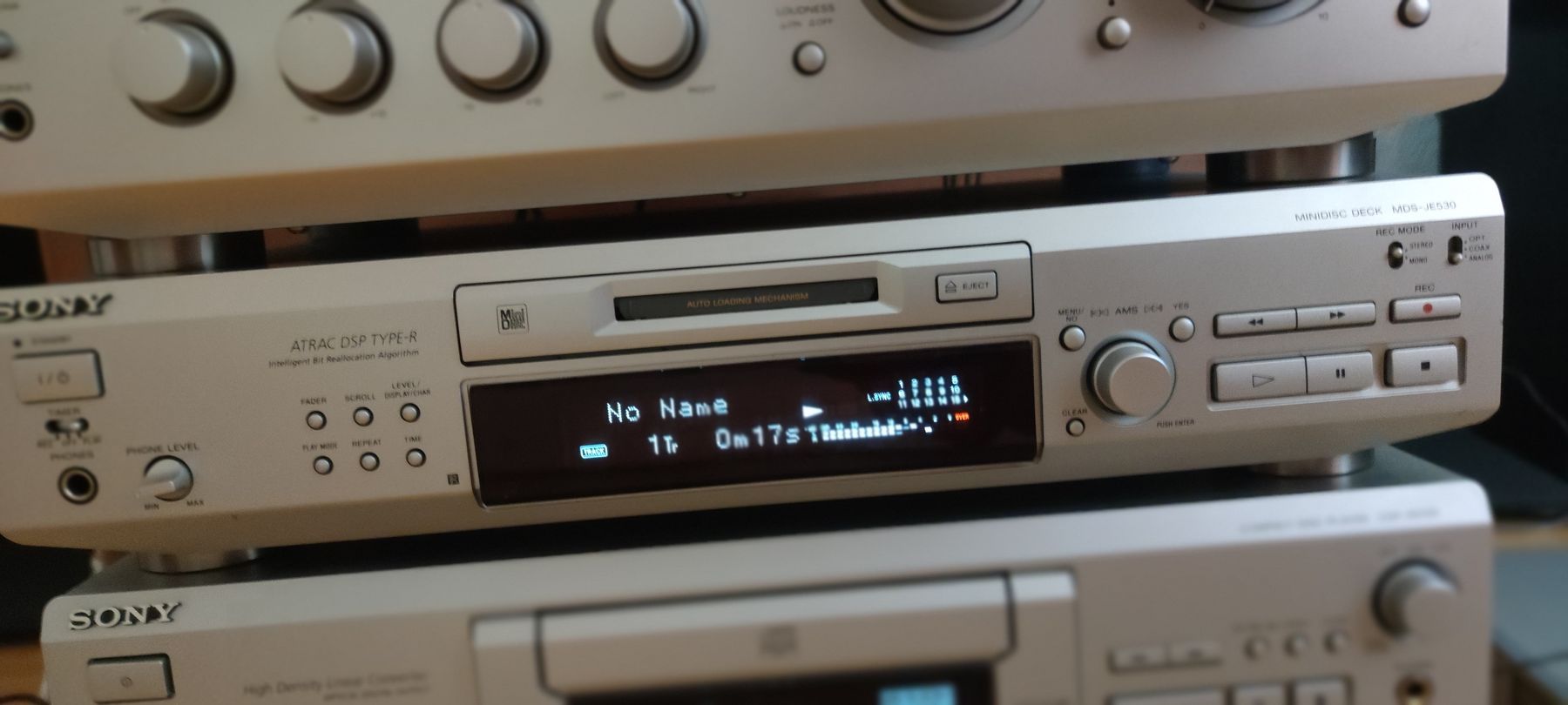 Sony Sistemi audio & multimediali: Sony Mini disc Player MDS JE530 – Usato da Meggen venduto da Malecifent 2