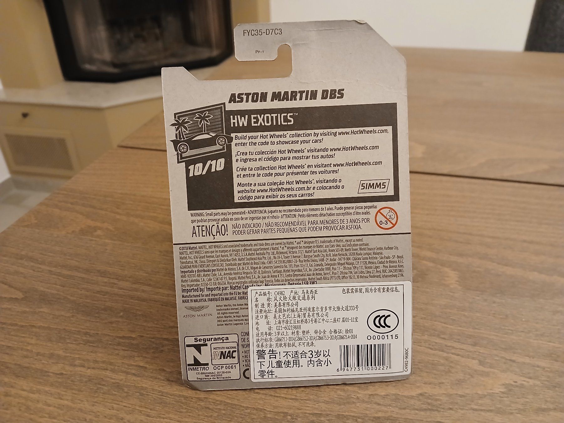 Hot Wheels Modellini d'auto: Aston Martin DBS – Nuovo e nell'imballaggio originale da Wiedlisbach venduto da Pontiacman93 1