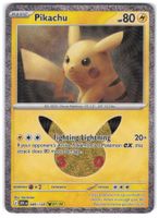 Pikachu / 30th Celebration / 30C 049/128 (27/30)