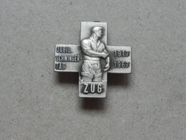 Abzeichen Jubiläum Schwingfest Schwingen Zug ZG 1967