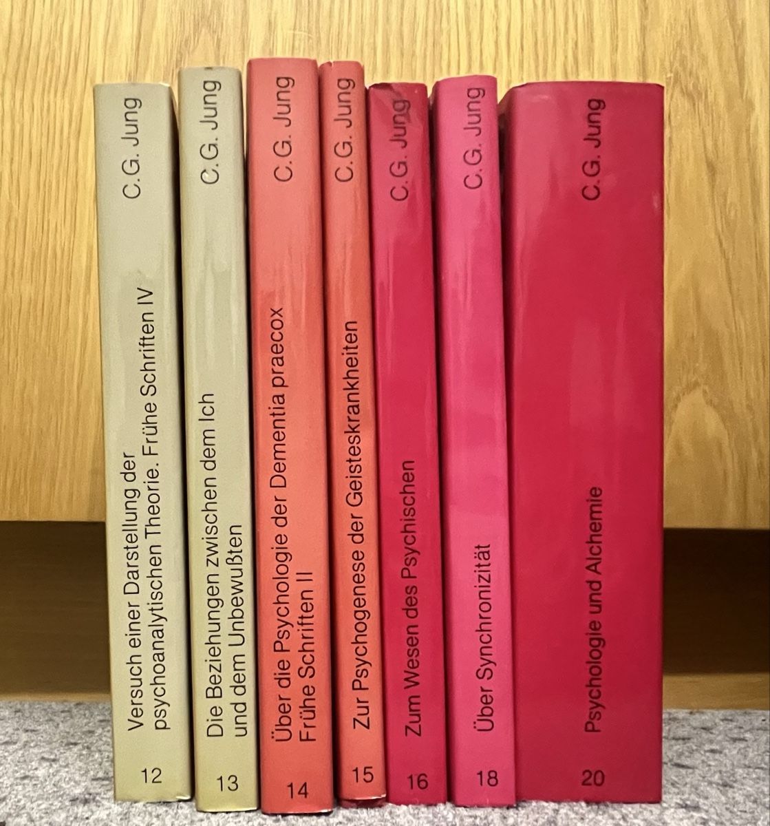 Bücher: C.G. Jung Bücher Sammlung – Gebraucht aus Pfäffikon ZH von naderkhan