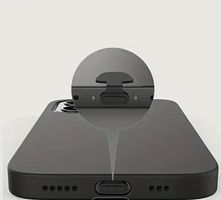 USB-C 5x Staubschutz Ladeanschluss Iphone Samsung Silikon