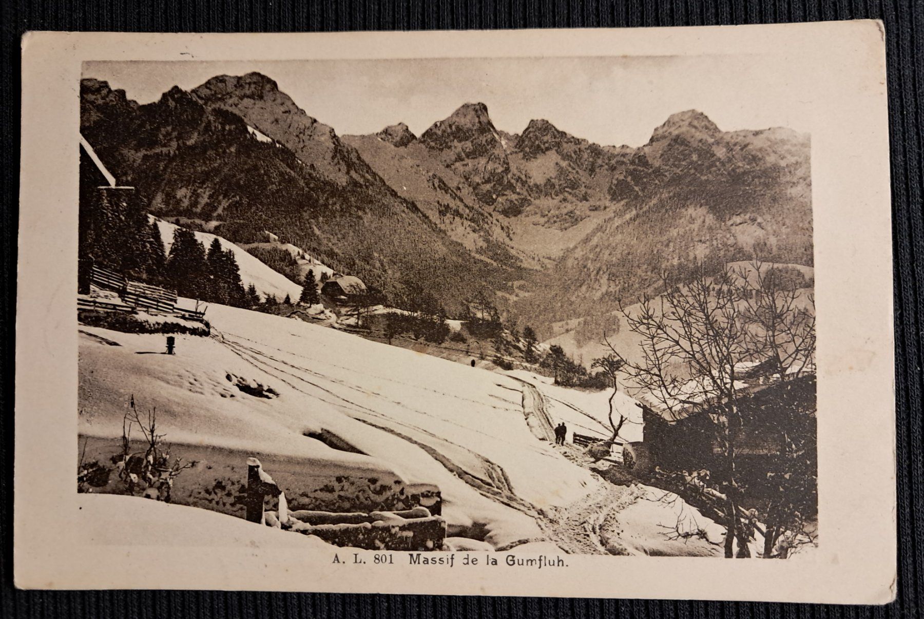 Cartoline postali: MASSIF DE LA GUMFLUH 1924 – Usato da Ponto Valentino venduto da giorgia06
