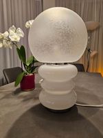Retro Design Tischlampe/ Nachttischlampe der 70er Jahre