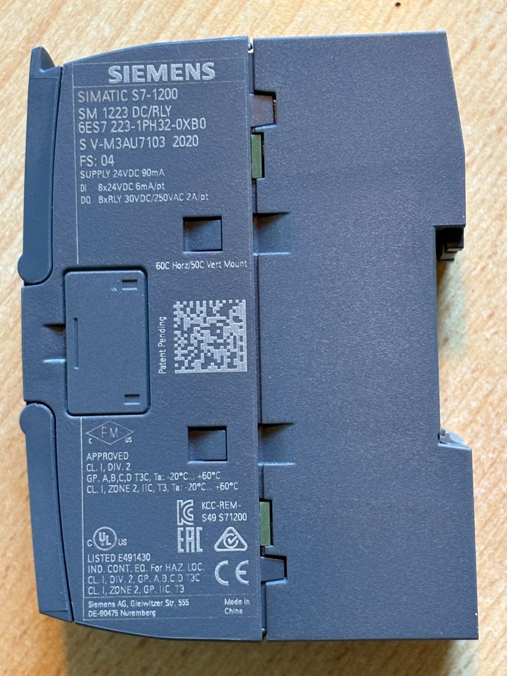 Siemens Sistema di controllo: S7-1200 SM 1223 – Usato da Biberist venduto da Oberwald45 1
