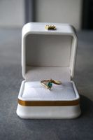 Goldring mit Smaragd