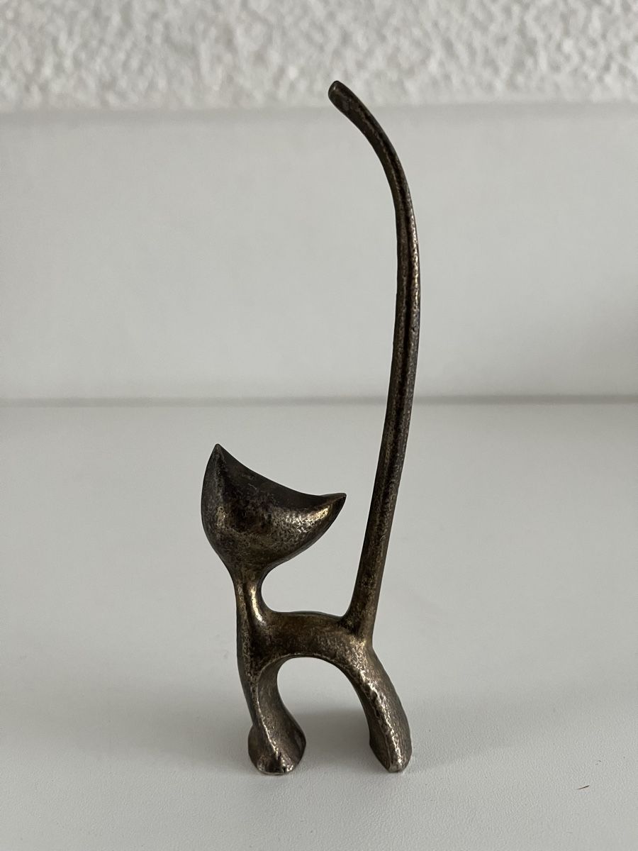 Statuette: Vintage Ringhalter aus Metall – Usato da Wetzikon ZH venduto da seli03 4