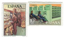 Briefmarken "Die Post". Spanien