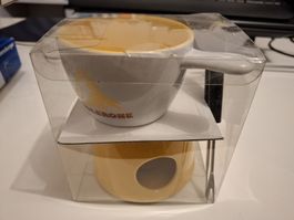 Toblerone Fondue Set, neu und ungebraucht, Winterzeit!