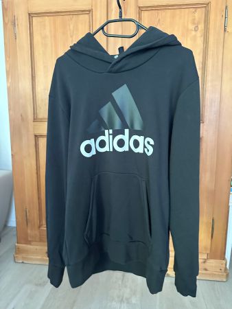Adidas Hoodie – Schwarz (Größe M)