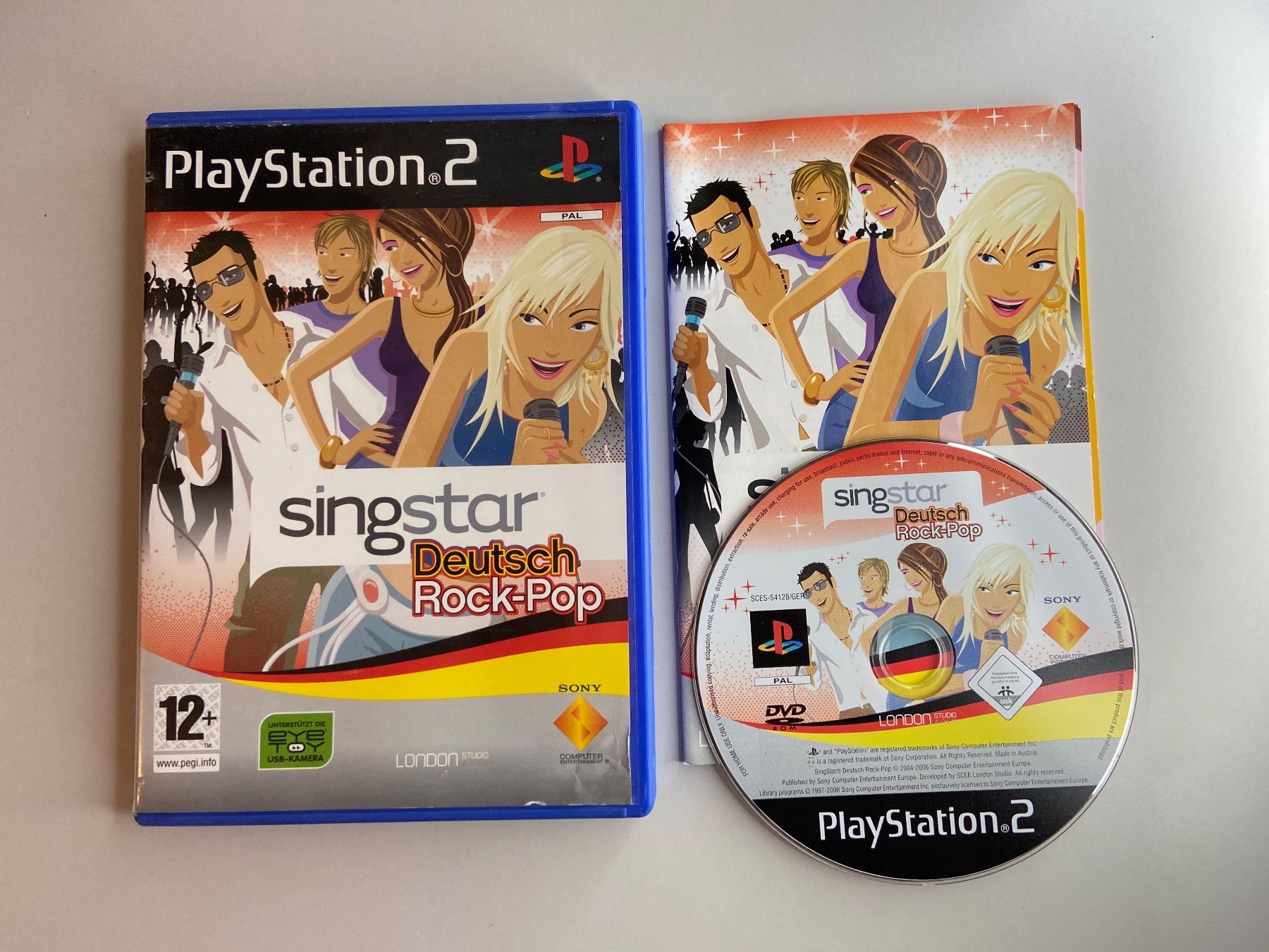 Sony Spiele: Singstar Deutsch Rock-Pop - PS2 – Gebraucht aus St.gallen von taduz