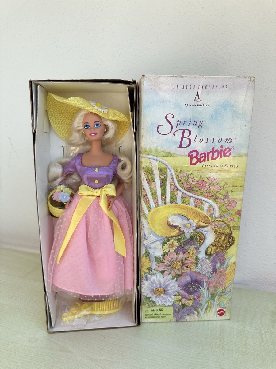Bambole: Vintage Spring Blossom Barbie – Nuovo e nell'imballaggio originale da Zürich venduto da Kat_5557 1