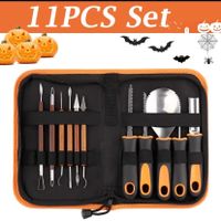 Halloween Kürbis Carving Kit 11 Teilig!Kürbis Carving Messer
