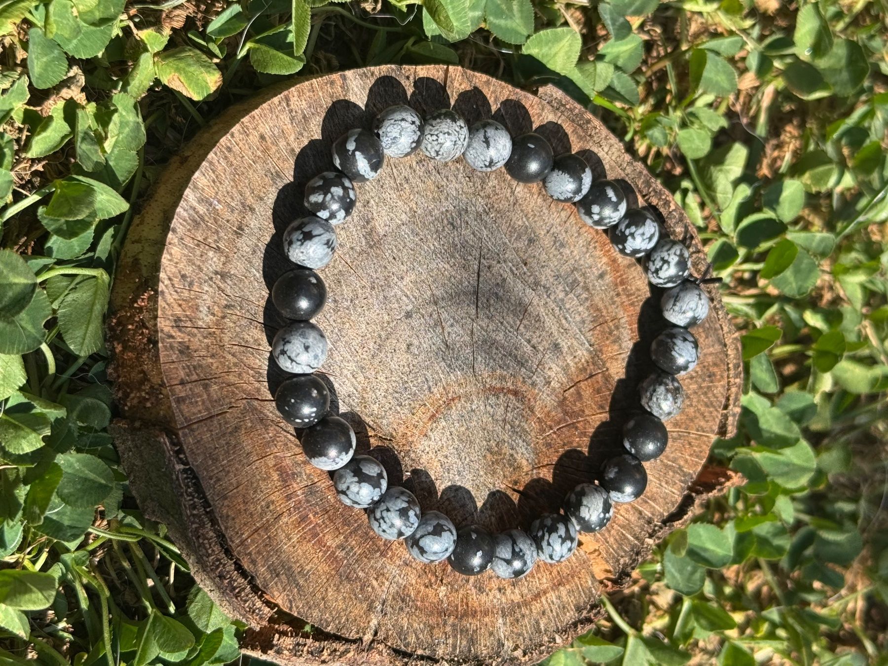 Bracelets: Armband Schneeflockenobsidian 6mm – Neuf (Voir description) à Russikon par Jennyfee_07