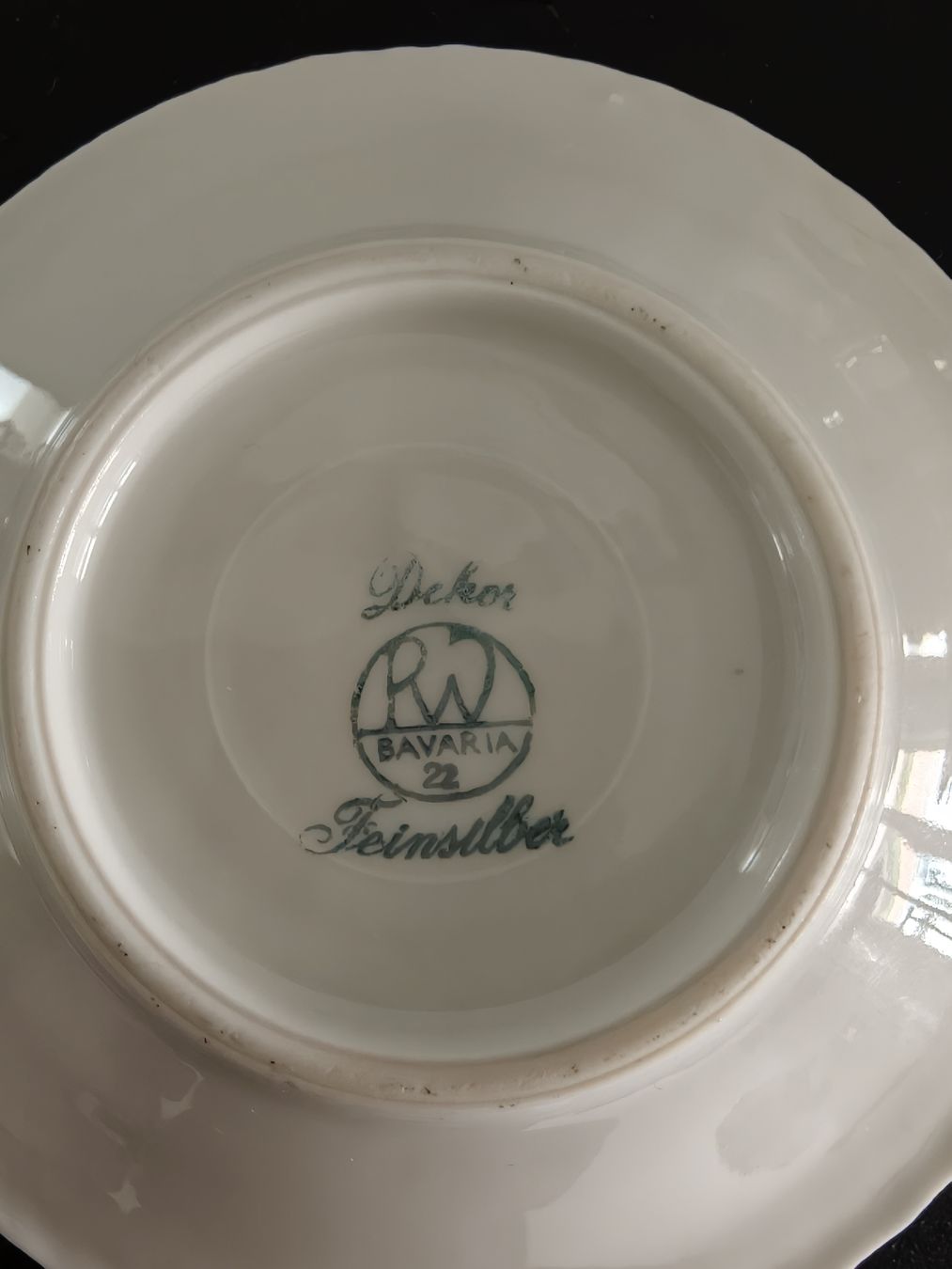 Set di piatti: RW Bavaria Kaffee- oder Teeservice, vintage, Feinsilber – Usato da Reinach BL venduto da Geistertreiber 5