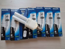 7 X SPARLAMPE 8 WATT   E 14