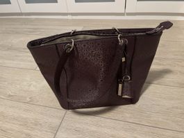 Guess Handtasche Damen Shopper Top Zustand Farbe: Aubergine