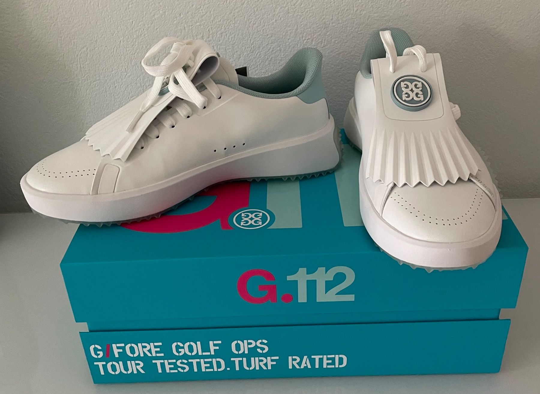 Scarpe da donna: G/FORE G.112 Golfschuhe – Nuovo e nell'imballaggio originale da Schaffhausen venduto da London114