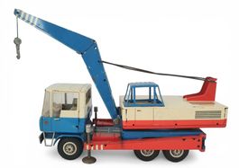 Autodrehkran Blechspielzeug aus der DDR