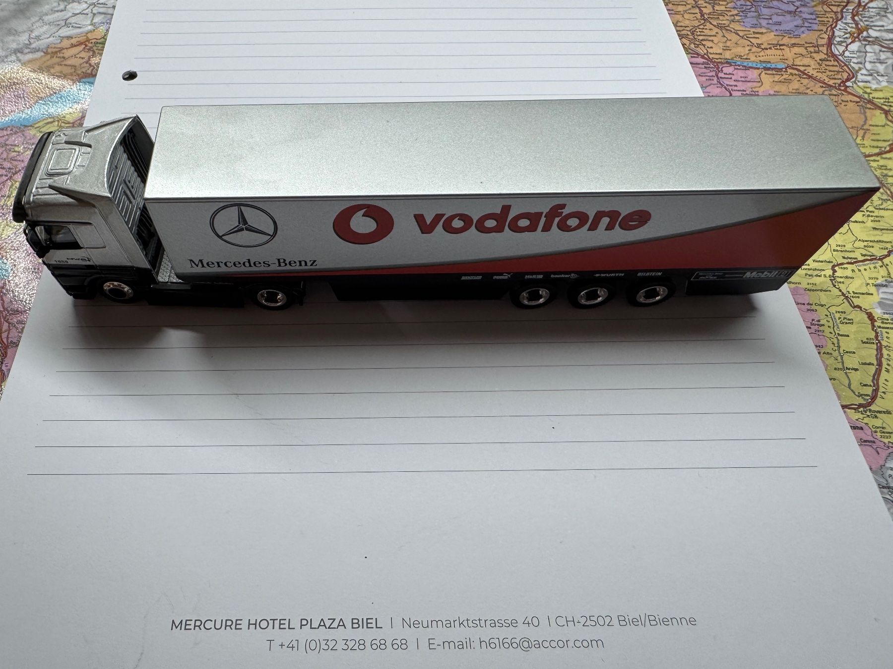 Schuco Modellbausätze & Standmodelle: Camion Mercedes-Benz Vodafone – Gebraucht aus Court von Cedos 1