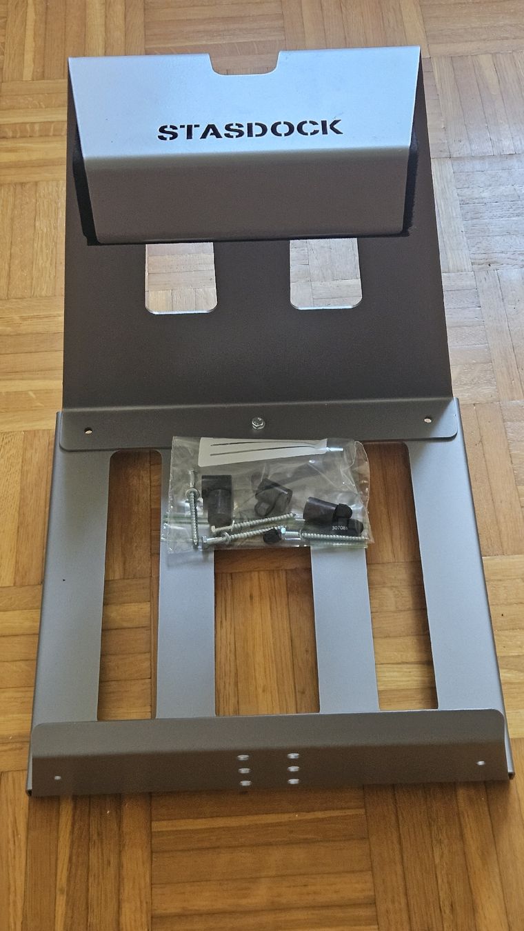 Cavalletti per biciclette: STASDOCK Présentoir mural vélo gris – Nuovo (secondo la descrizione) da Echallens venduto da Hurlifan 1