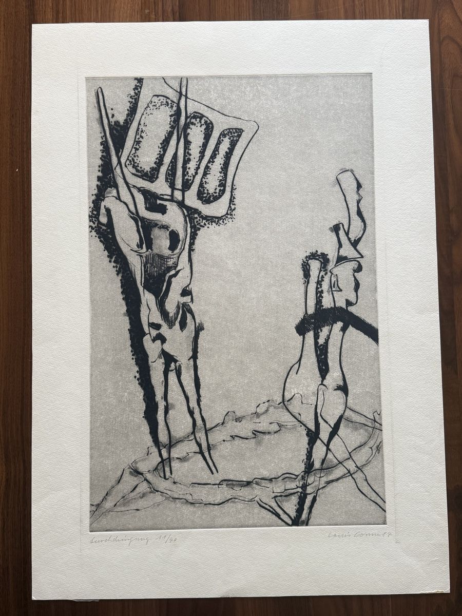 Grafica & Litografie: Louis CONNE (1905-2004) - Radierung – Usato da Solothurn venduto da NUVICO 1