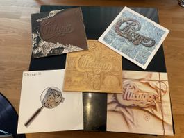5 Chicago Vinyl Schallplatten Konvolut guter Zustand
