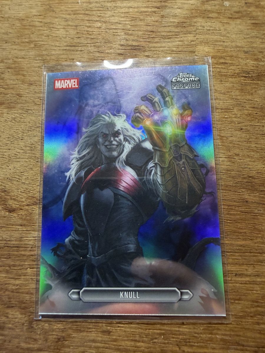 Topps Sammelbilder & Trading cards: 2026 Topps Chrome Marvel Comics Knull Fanfare Insert #FF-23 – Neu (gemäss Beschreibung) aus Goldach von pipinio