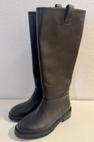 Stiefel Flattered schwarz Leder Grösse 37 guter Zustand