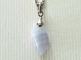 Silber 925 Anhänger mit Achat, naturverbunden - Neu