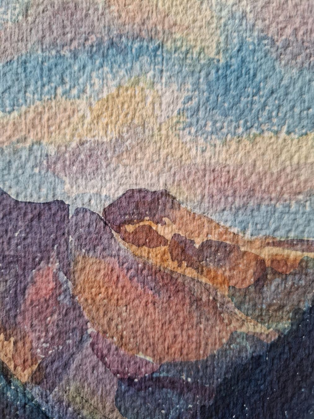 Dipinti: Aquarell Ferdinand Meyer-Streiff Engi Hinterdorf 1929 – Usato da Rheinfelden venduto da Badelus 2