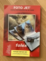 Folex Foto Jet Fotopapier hochglanz 180g neu OVP