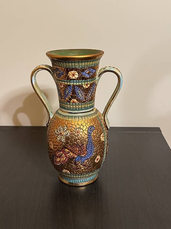 Vase & Récipients: Lot de vase mosaïque  – D'occasion à Bernex par siral05 1