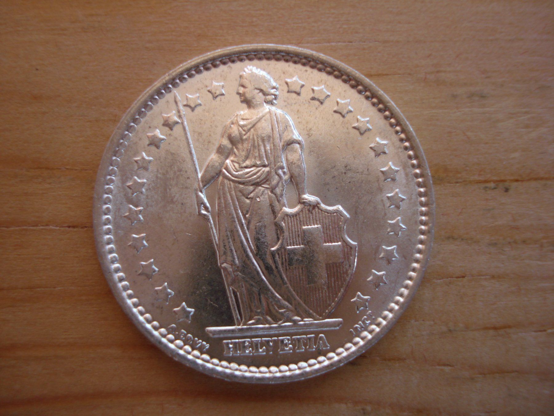 Tutti le monete: (C1) 1 Franken 1966 STGL – Usato da Erlach venduto da Net-Coins 1