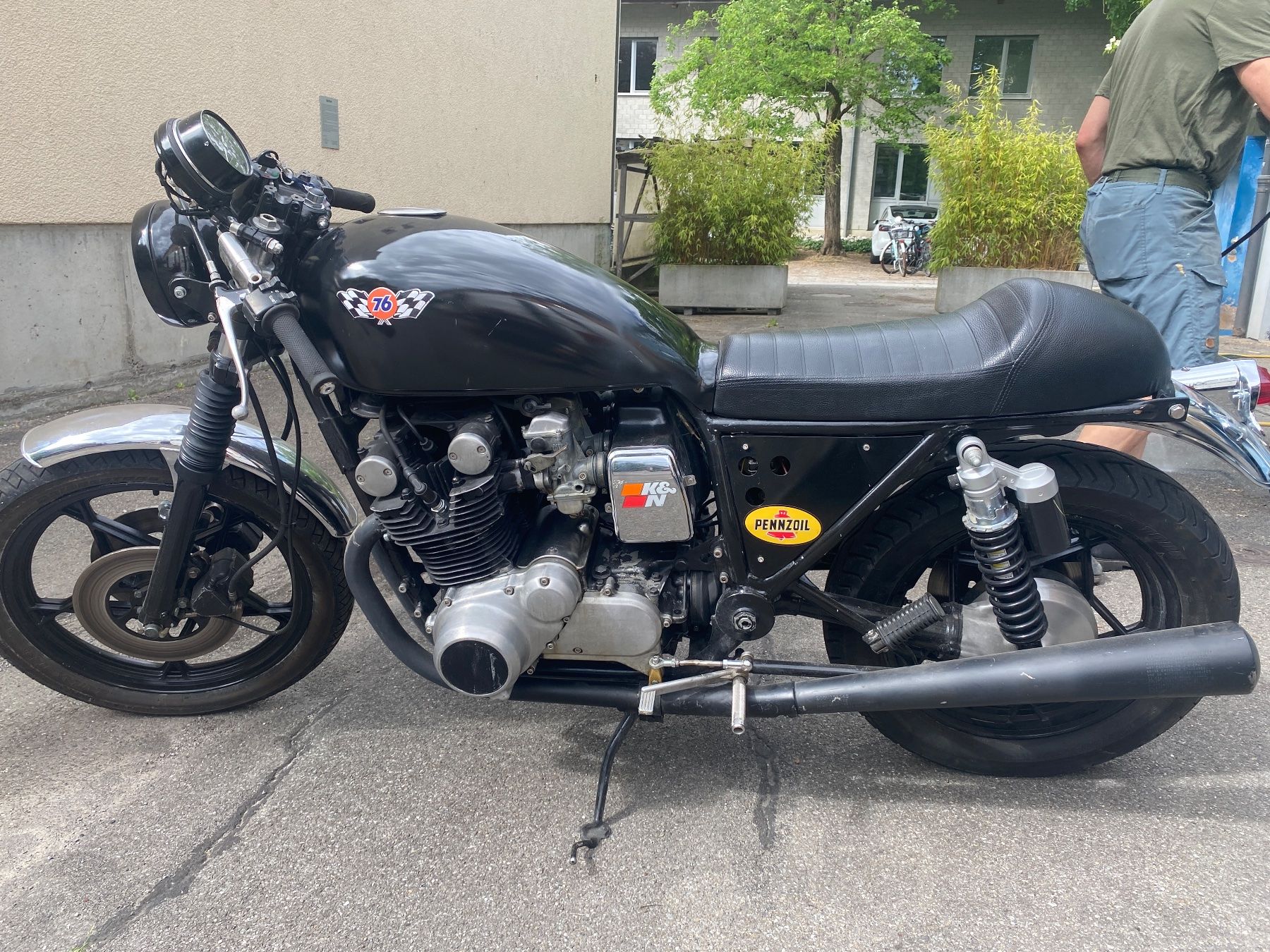 Suzuki Strada: Suzuki GS 850 Caferacer – Usato da Bern venduto da Sportgott 2