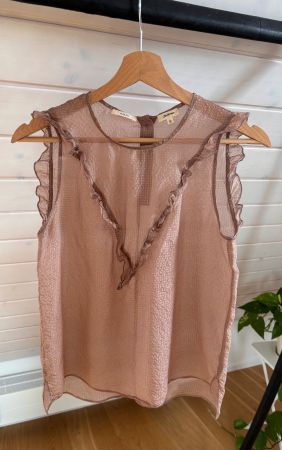 Bellerose silk sleeveless blouse
