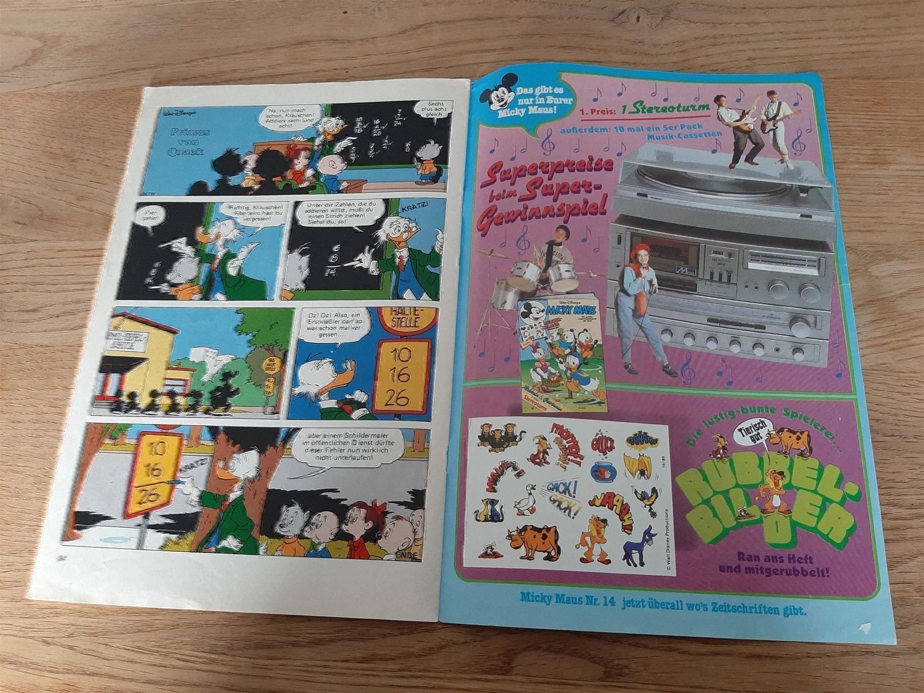 Comics: Micky Vision Heft 4, 1985 – Gebraucht aus Affoltern am Albis von Sabinezc 6