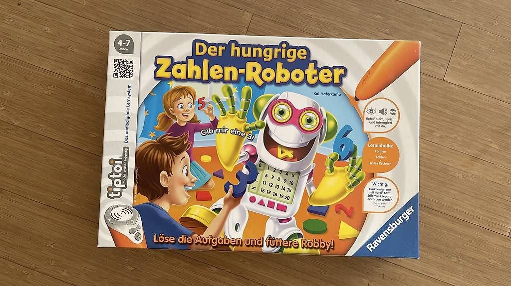 Jeux: Tiptoi Spiel der hungrige Zahlenroboter – D'occasion à Sempach Station par mkauer