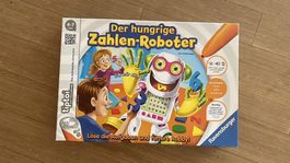 Tiptoi Spiel der hungrige Zahlenroboter