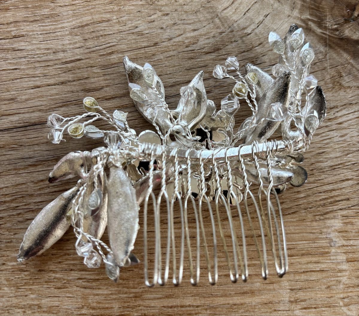 Accessori per capelli: Haarkamm silberfarben, Hochzeitsschmuck – Nuovo (secondo la descrizione) da Ebnat-Kappel venduto da Janine061 1