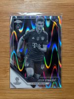 Topps Chrome Josip Stanisic Bayern RC BW Raywave