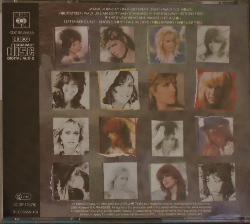 CD: Bangles – Different Light – Usato da Luzern venduto da CONTENTI 2