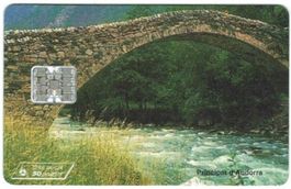 Telefonkarte Andorra AND-056 Pont de la Margineda