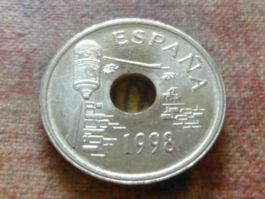 ESPAGNE  25  Pesetas  1998  Ceuta  (P)
