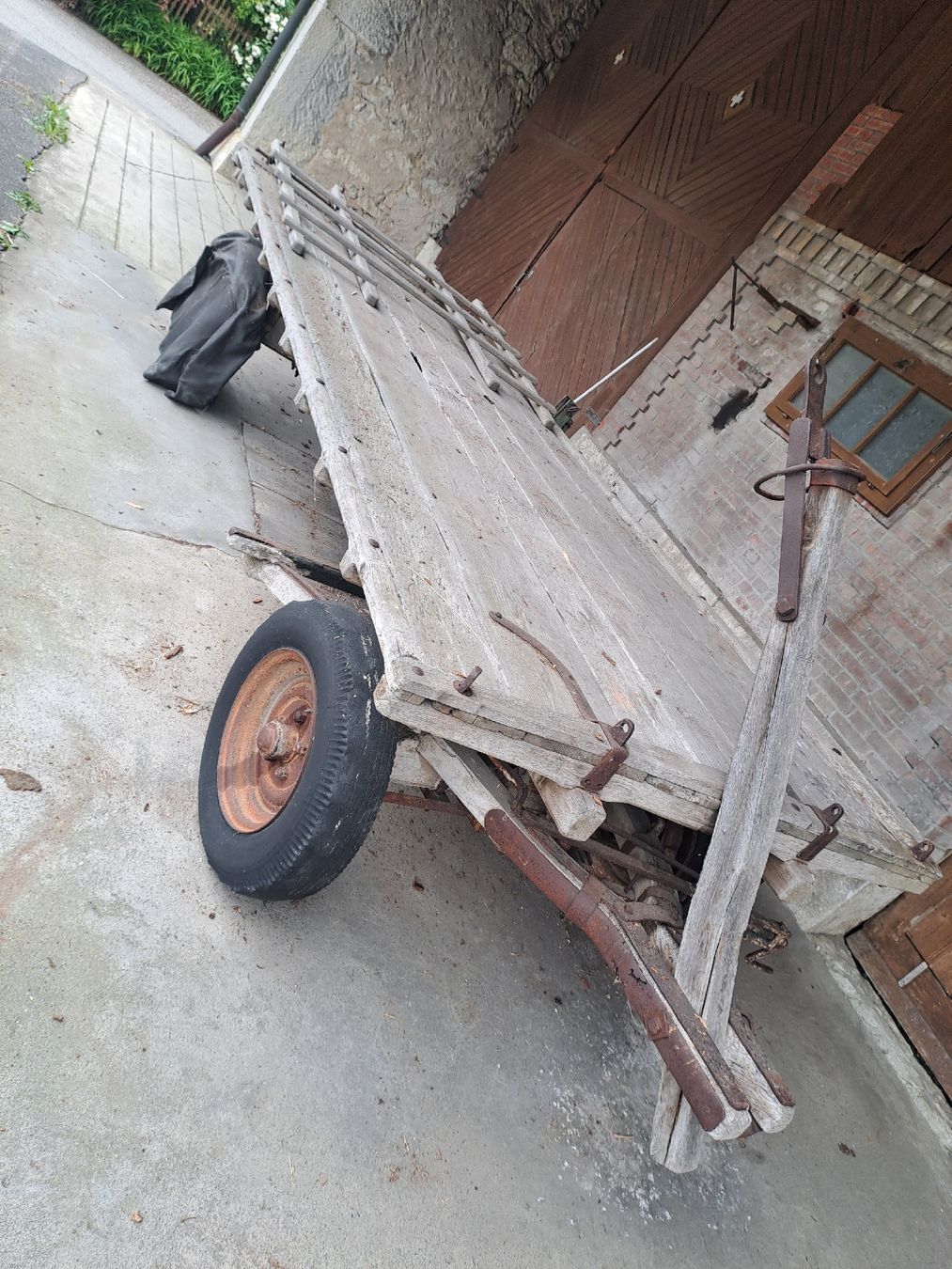 Rimorchi: Holzbrückenwagen antik – Difettoso da Niederbuchsiten venduto da rami_98 3