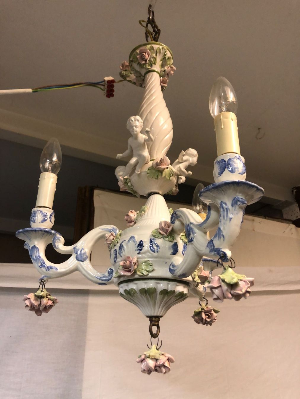 Lampadari & plafoniere: Italienische Deckenlampe – Usato da Brunnen venduto da Allerwaren