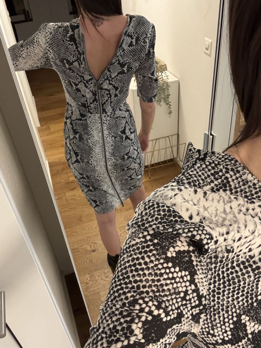 Vestiti: Whistles Kleid, Gr. 36, Schlangenmuster – Usato da Tann venduto da Carolinekne 1