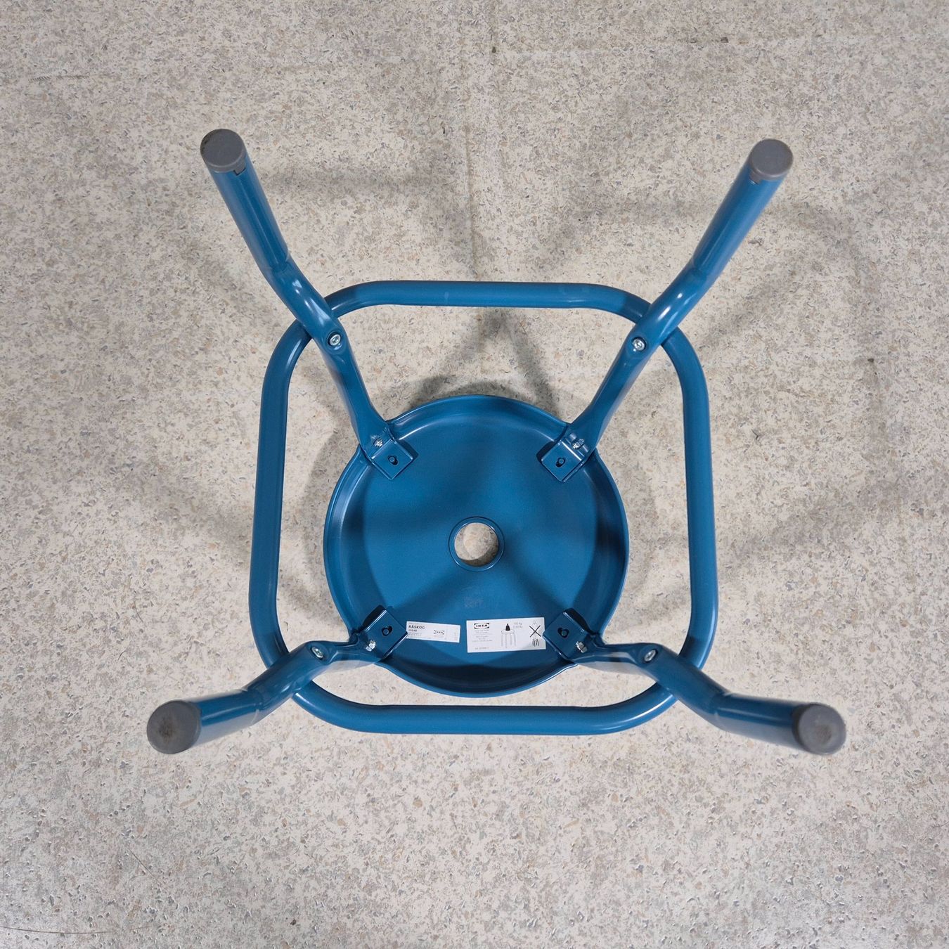 Ikea Sgabelli: IKEA Räskog Hocker Industriedesign Stool Metall Höcker – Usato da Nottwil venduto da Wondewa-Shop 4