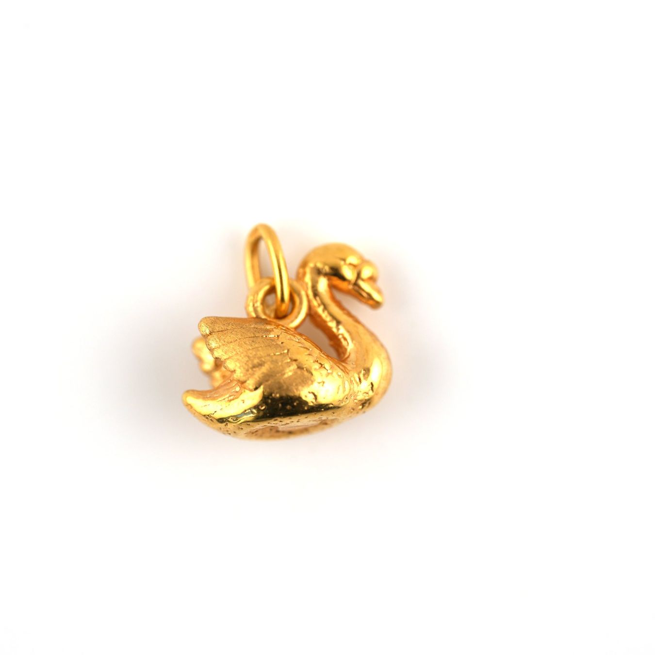 Ciondoli: Goldanhänger 18K Schwan – Usato da Basel venduto da Edelmetallhaus.com 1