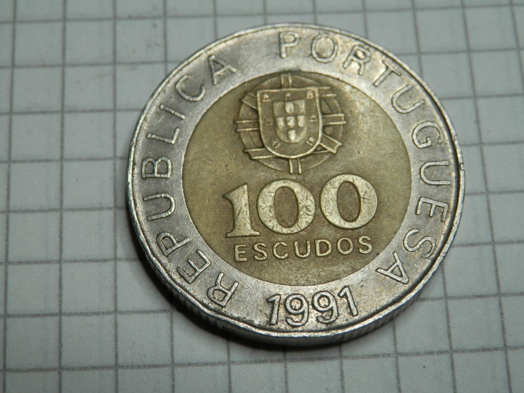Tutti le monete: Portugal 100 Escudos, 1991 – Usato da Weiach venduto da weiach81 1
